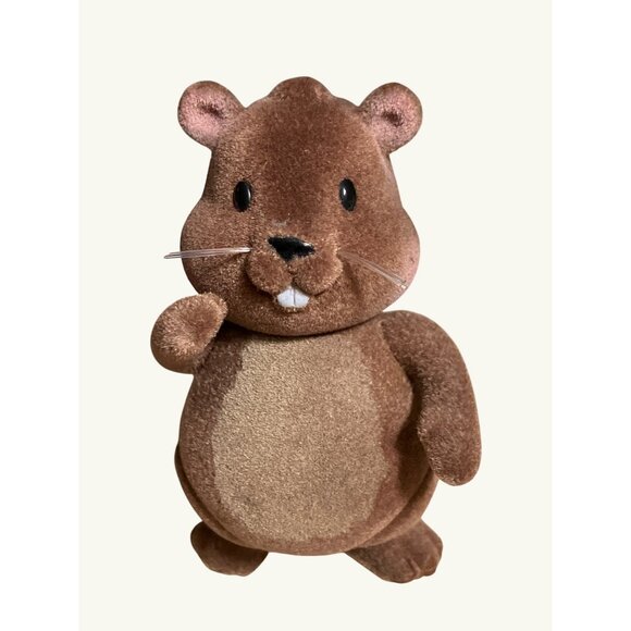 Woodzeez Toys Beaver Family Figurines Set Of 3 With Removable Clothes - Picture 4 of 12